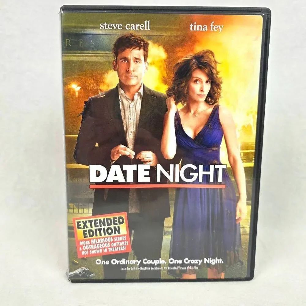 Date Night DVD Steve Carell Tina Fey Comedy